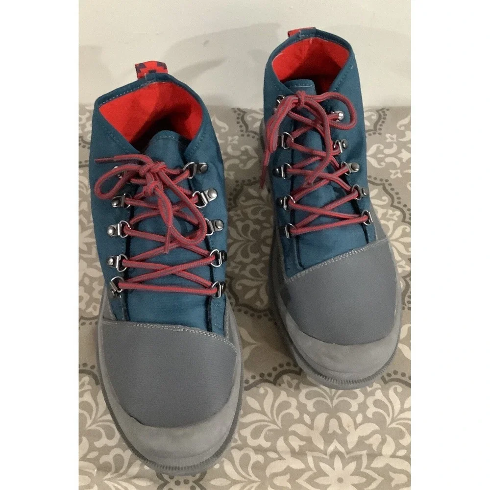 Toms Mens Cordova Gray Round Toe Lace Up Ankle Chukka Boots Size 10